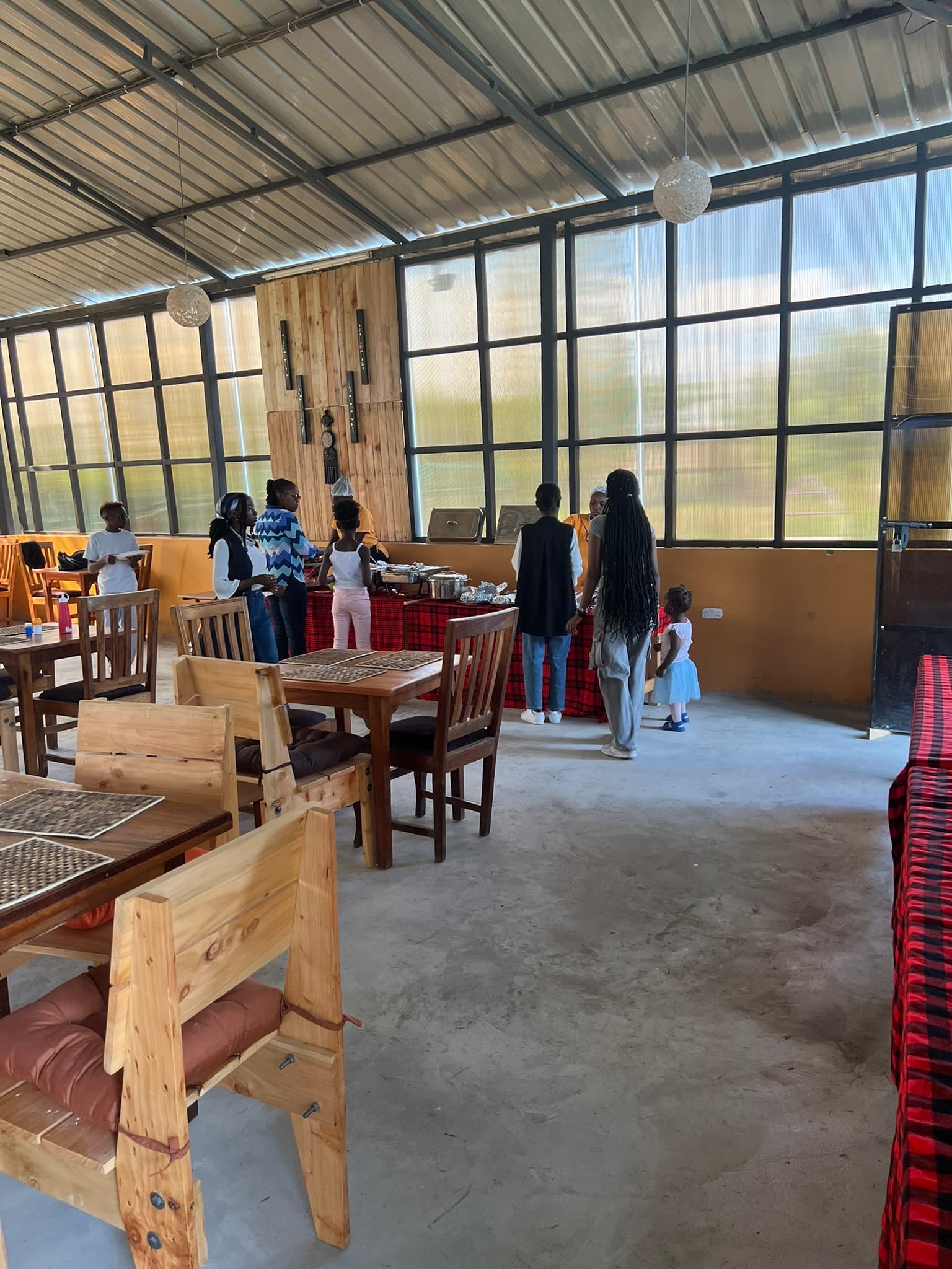 Local and international cuisine at The Meadows Grill at Tongue Tang Meadows