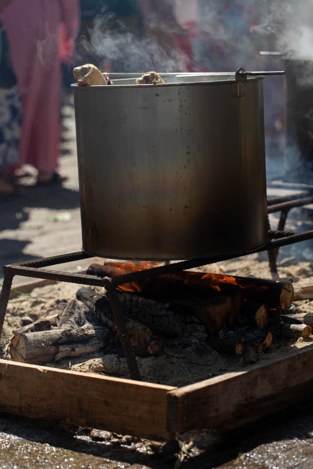 Outdoor nyama choma dining experience at Tongue Tang Meadows