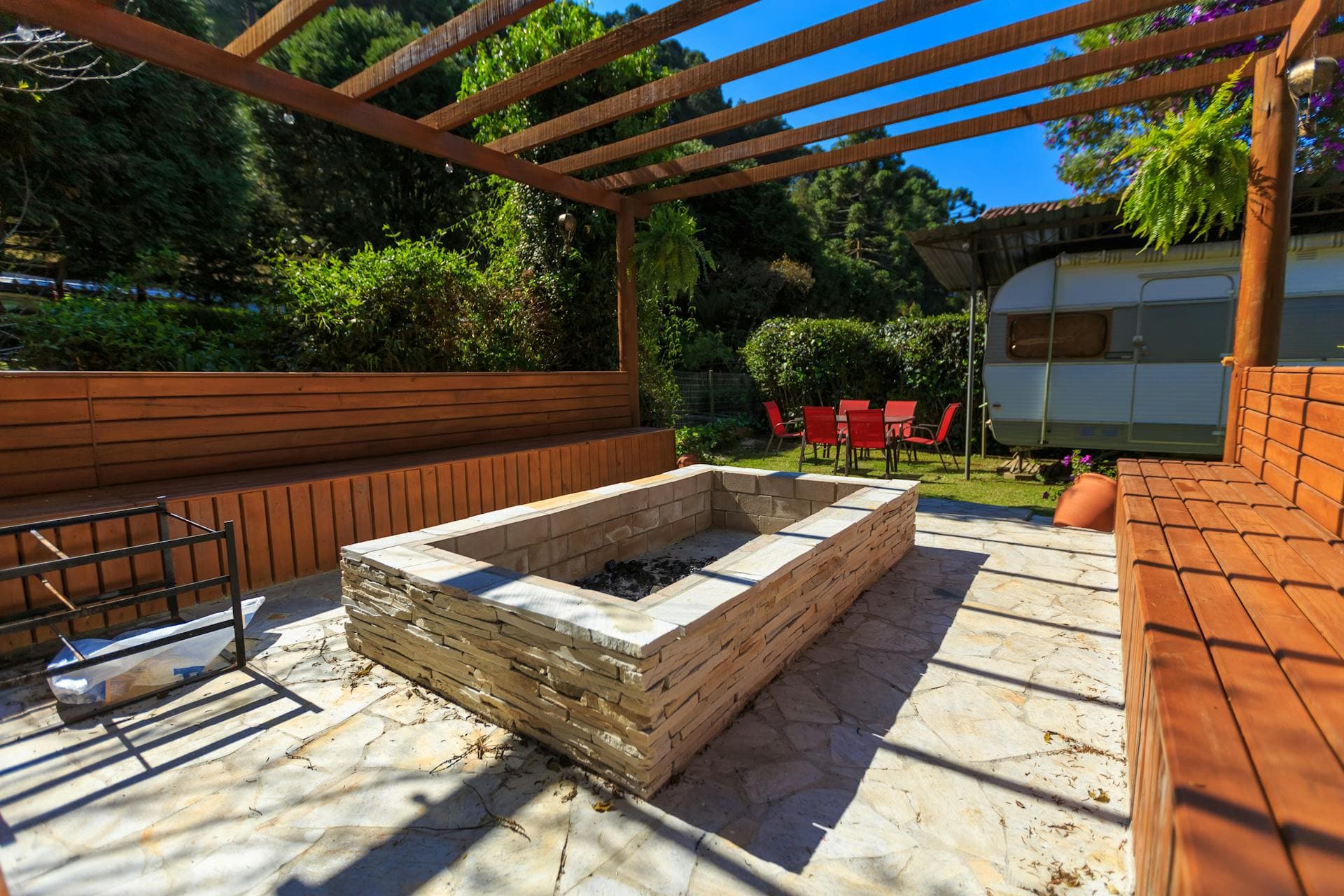 The Retreat Lounge relaxation area at Tongue Tang Meadows