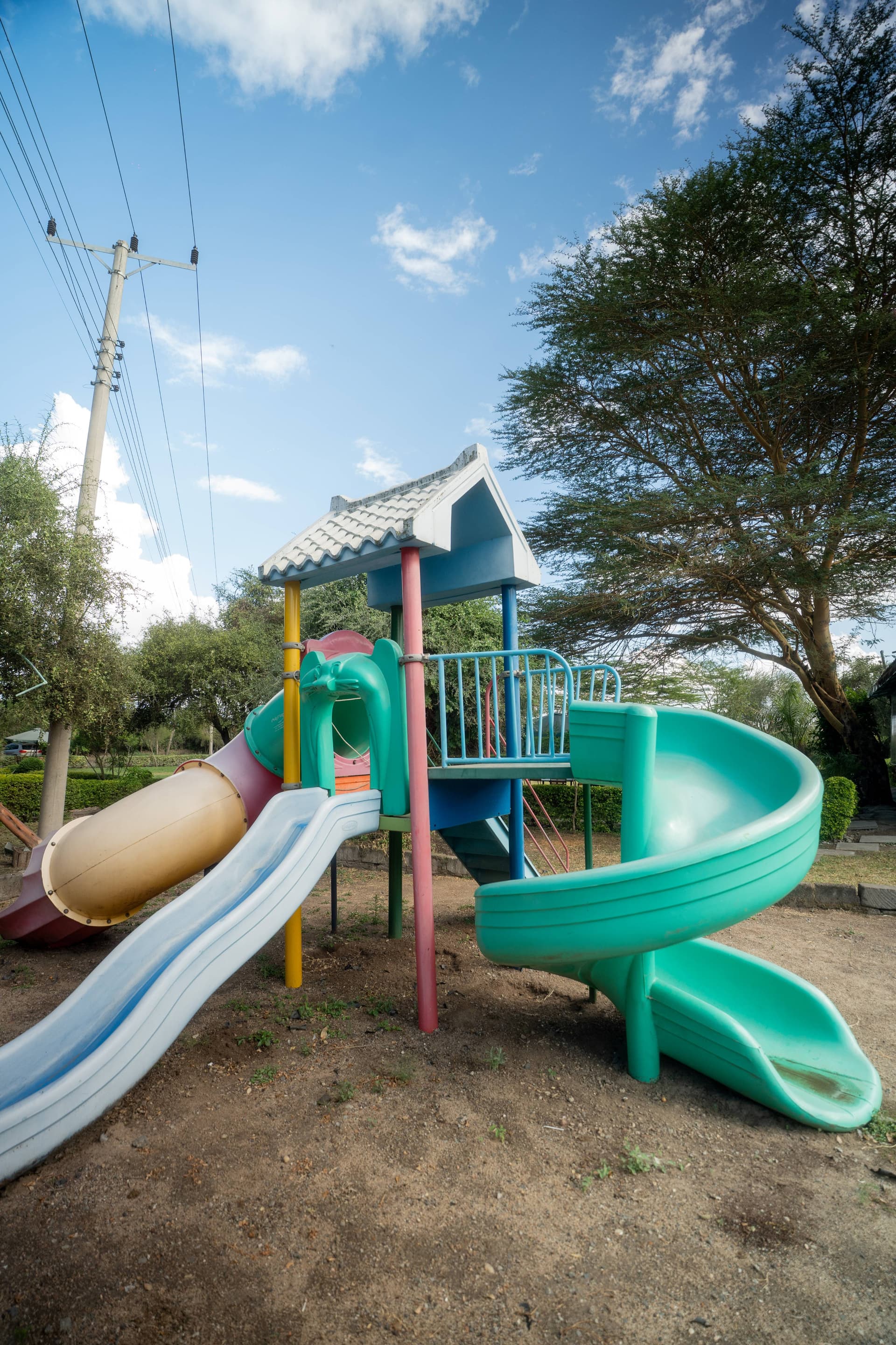 Children's playground at Tongue Tang Meadows
