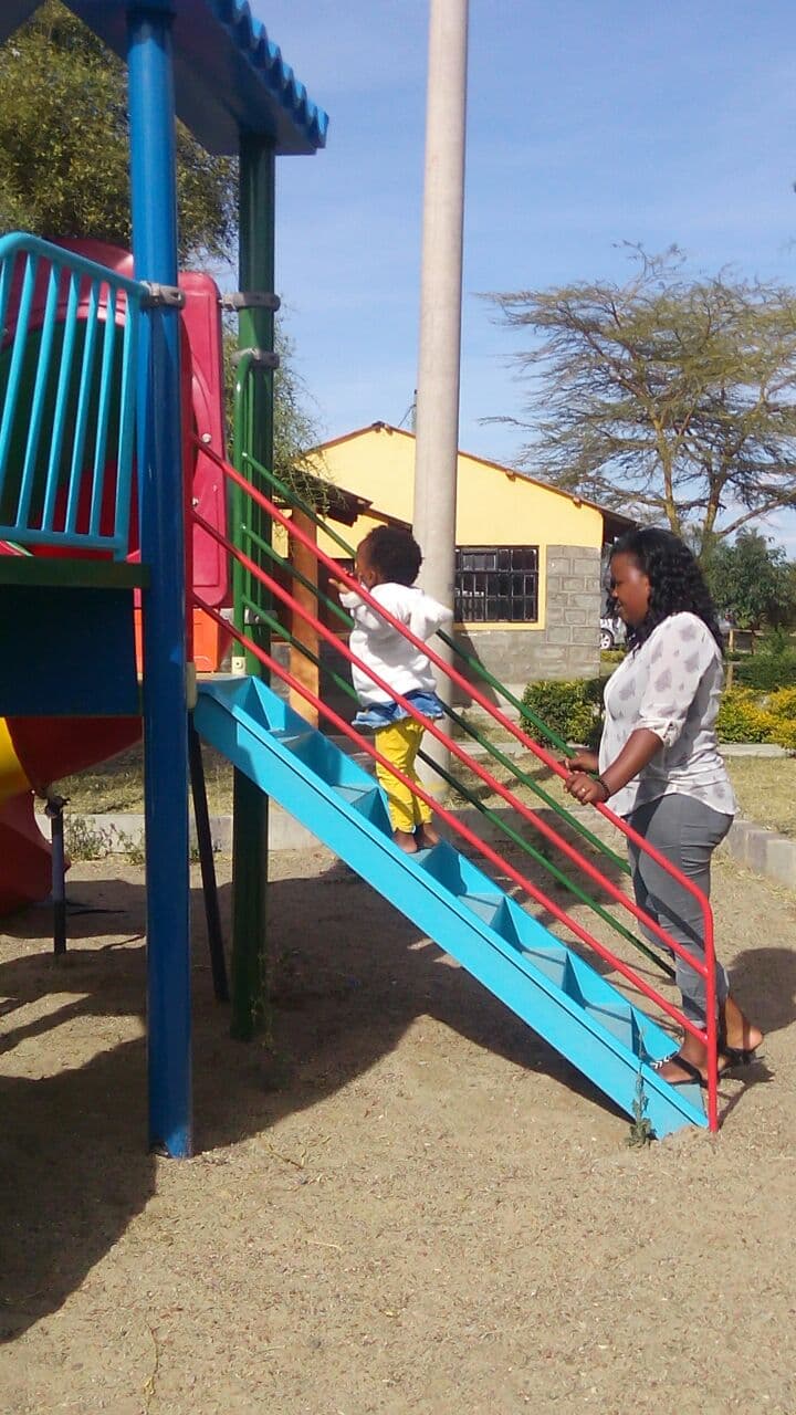 Safe playground equipment and structures at Tongue Tang Meadows