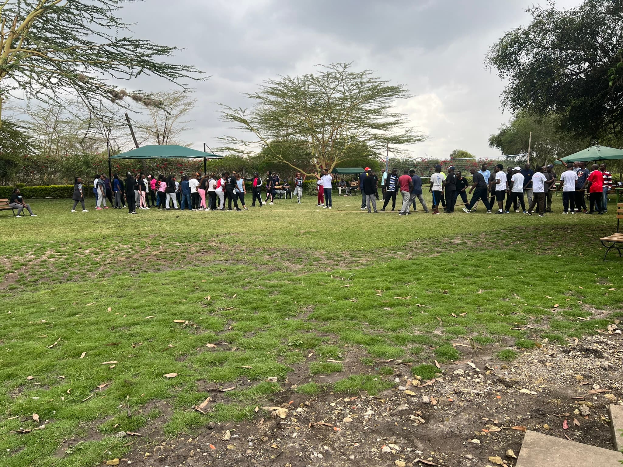 Outdoor Games Zone for active recreation at Tongue Tang Meadows