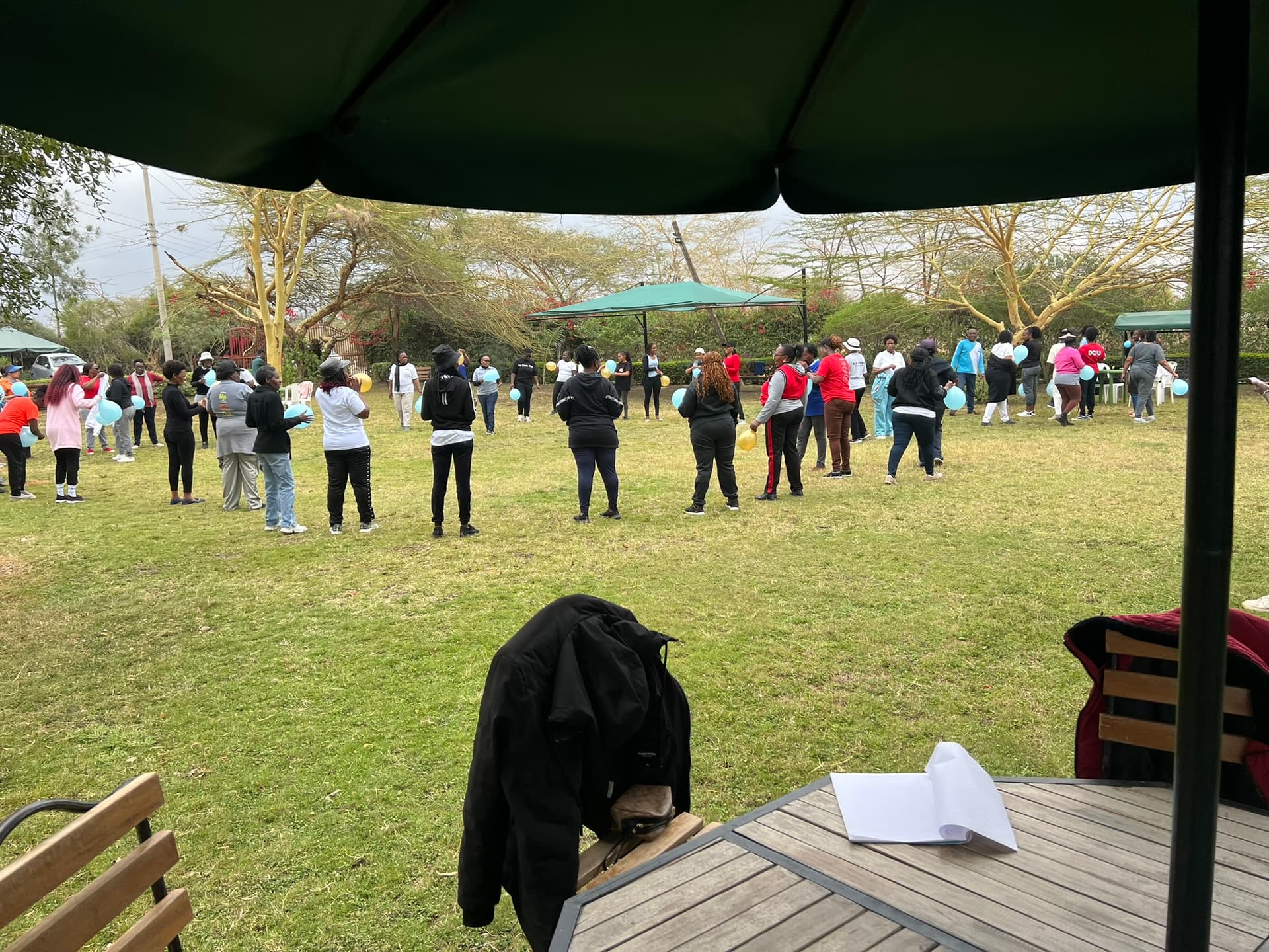 Group activities and friendly competition at Tongue Tang Meadows Games Zone